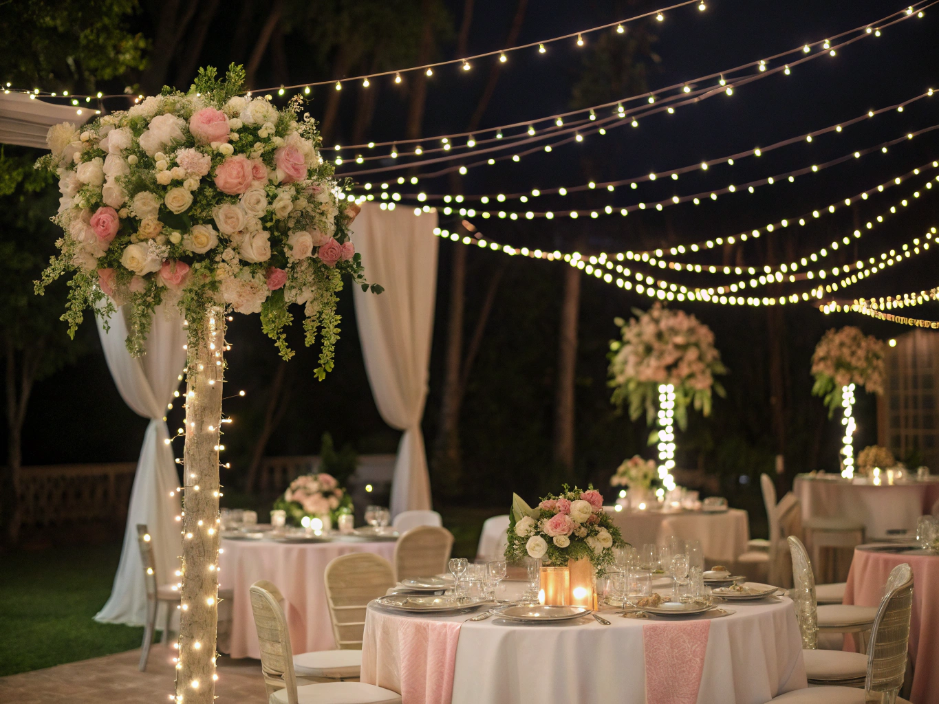 Wedding reception celebration